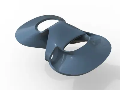geometric modern art gm12 3D print model
