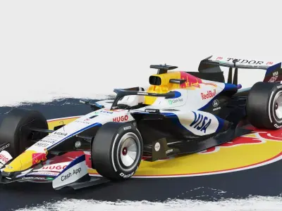 F1 Visa Cash App Racing Bulls VCARB 03 2026 3D model