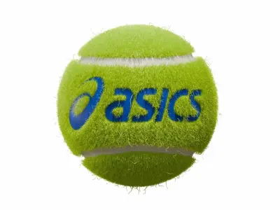Free Tennis Ball Pack LOGO Realistic 3D Model Free low-poly 3D model
