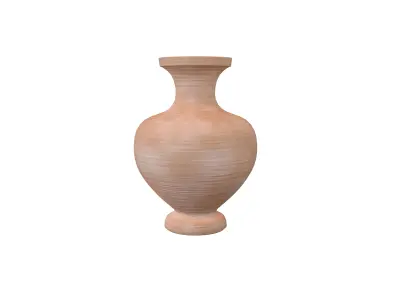 Roman Pottery v1 002 Low-poly 3D model
