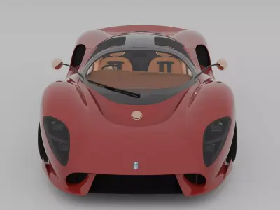 De Tomaso P72 3D model