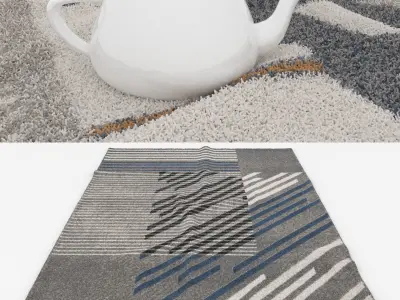 Rugs No 924 Low-poly 3D model