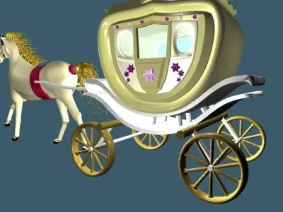 Royal Queen Car  3D model