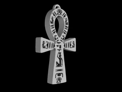 Cross Ankh  3D print model