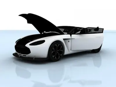 Aston Martin V12 Zagato 2011 3D model