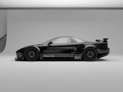Honda NSX NA1 Tuning Version 3D model