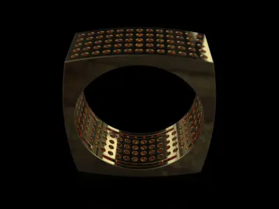 Minimalistic ring 3D print model