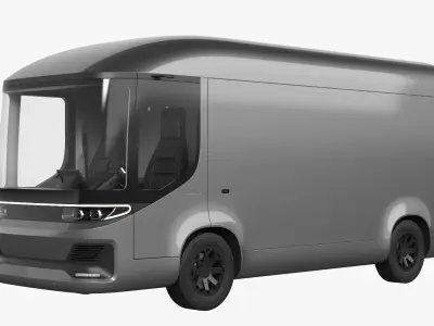 Electric Truck 3D model