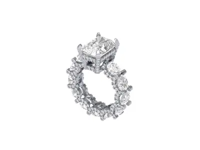 Wedding Ring 3D print model