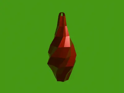 Christmas Tree Ornament Holiday Decoration STL Printable 3D print model