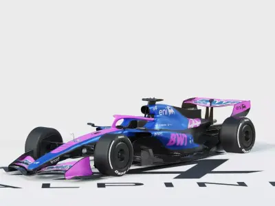 F1 Alpine A526 2026 3D model