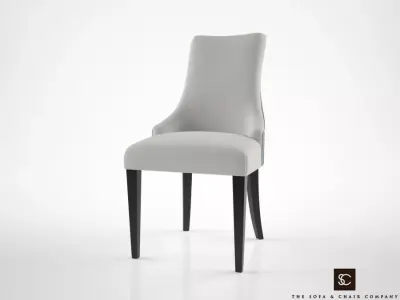 The Sofa and Chair Company Charles dining chair 3D model