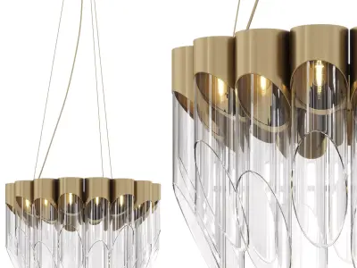 Bamboo II Lamp  3D model