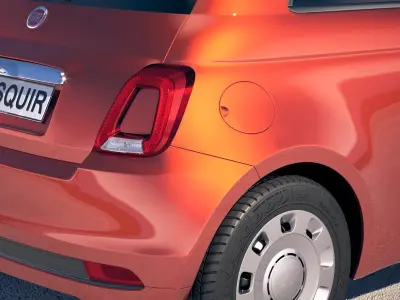 Fiat 500 2018 3D model