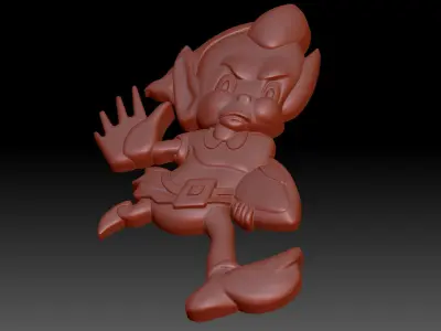 The little man 3D print model