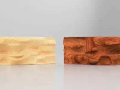 Curved wall version 1 3D model