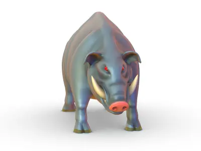 High-Poly the Mythical Binfen 3D model