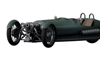 Morgan 3 Wheeler 3D model