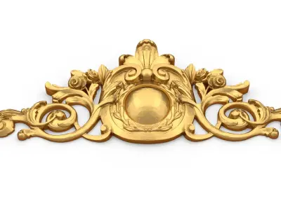Classic decor ornament 34  3D print model