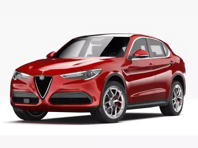 Alfa Romeo Stelvio 2018 3D model