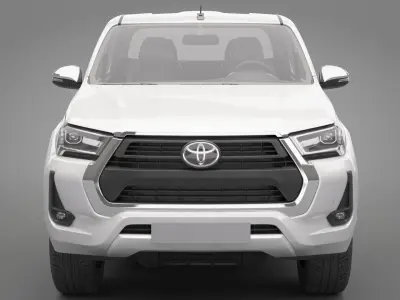 2021 Toyota Hilux Double Cab 3D model