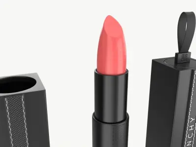 Givenchy Rouge Interdit Satin Lipstick 3D model