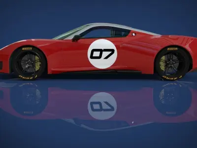 SPORTS CAR 3D model
