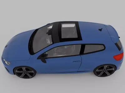 VW Scirocco 3D model