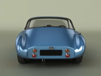 TVR Grantura mk 1 3D model