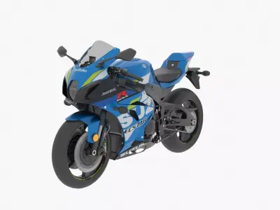 Suzuki GSX R1000R 3D model