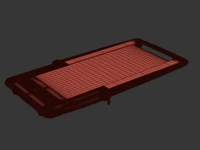 Treadmill 3D model 2