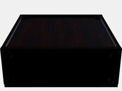 BESTA Shelf unit with glass door 21 Low-poly 3D model