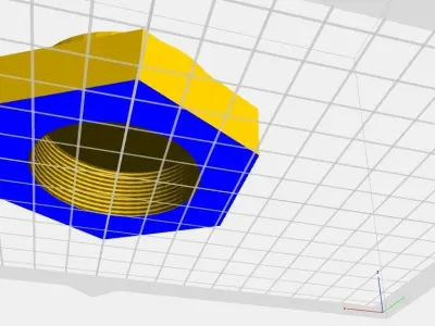 car hup cap 3D print model