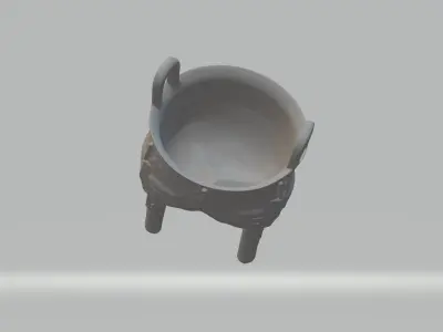 Chinese Ding Furnace Incense 3D print model
