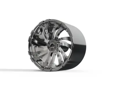 forgiato Canale-ECL concave wheel 3D print model