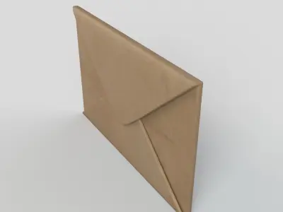 Mail Envelope 3D model