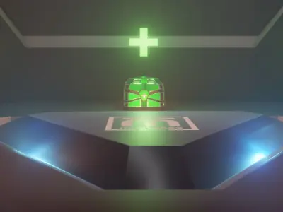 Sci-Fi Game asset Kit Low-poly 3D model 3D model