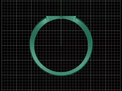Minimal Abstract Ring 53 3D print model