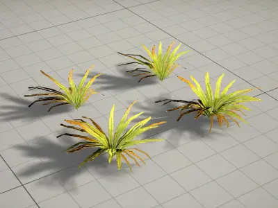 Realistic Fushimi Plant - High Quality Low-Poly Models Low-poly 3D model