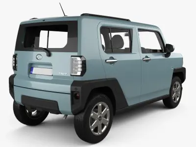 Daihatsu Taft HQinterior  2020 3D model