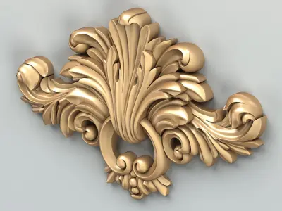 Central decor 032 3D model
