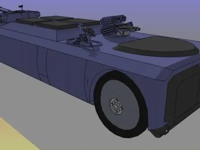 CV72BR - Combat Vehicle Free 3D print model