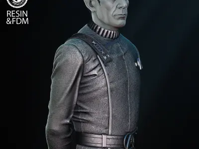 Wicked Movies Spock Bust 3D print model 3D print model
