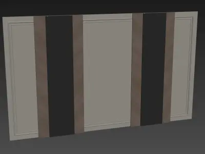Decorative V55 Wall Panels 3D model