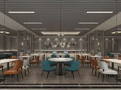 Restaurant 5 3D model