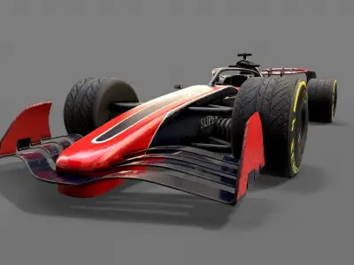 Super Speed F1 3D model