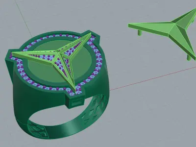 men ring 401001 3D print model