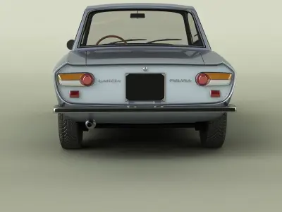 Lancia Fulvia Coupe series 2 3D model