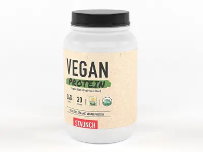 Protein Powder 3D model 89
