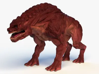 Demon Ghoul 3D model